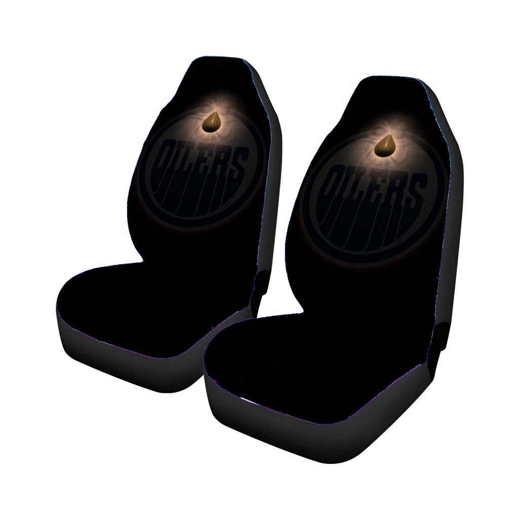 Oilers Darkness Car Seat Cover Waterproof Protection