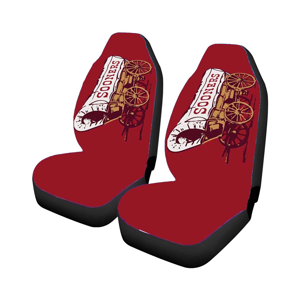 Ok Sooners Wagon Logo Car Seat Cover Waterproof Protection