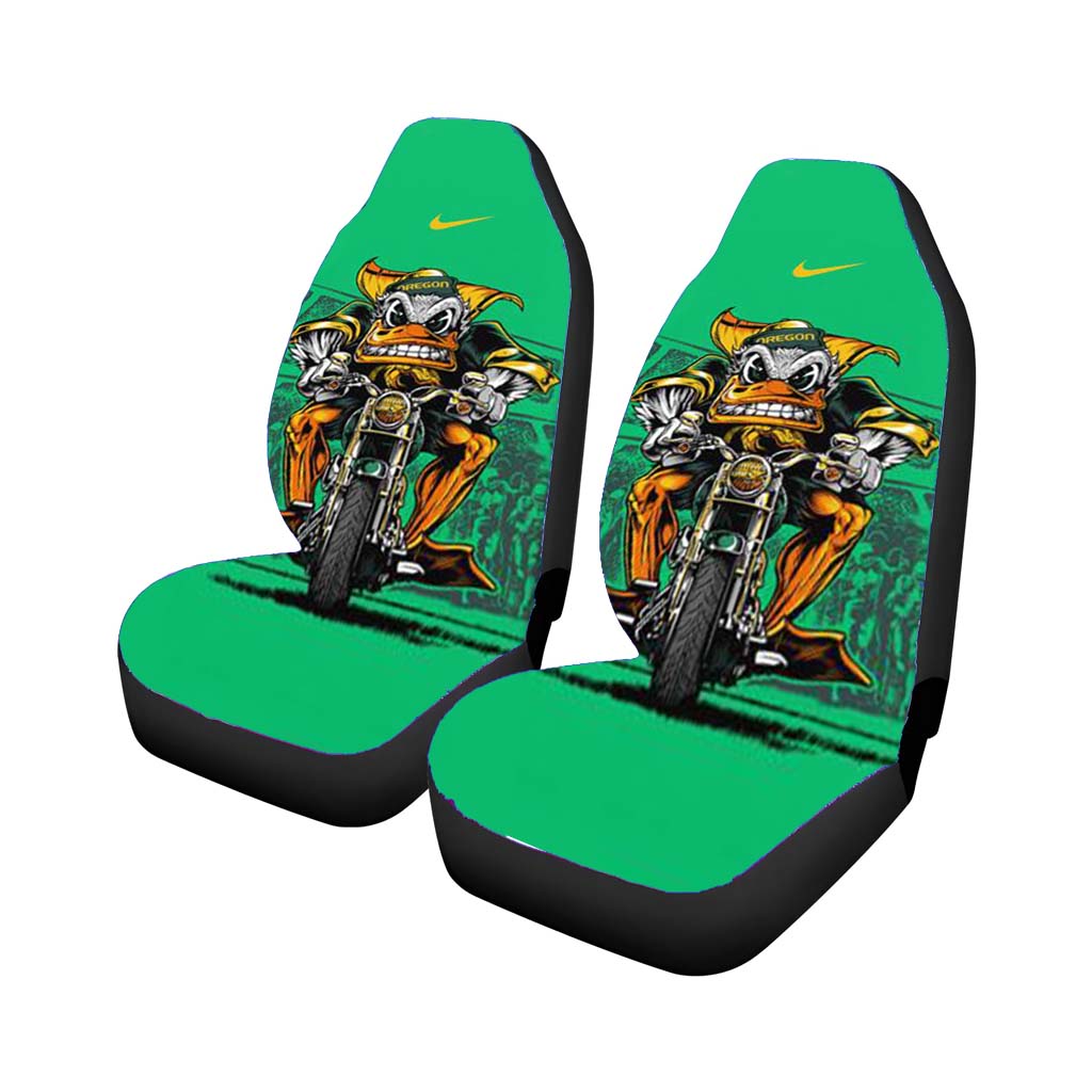 Oregon Ducks Football Team Car Seat Covers