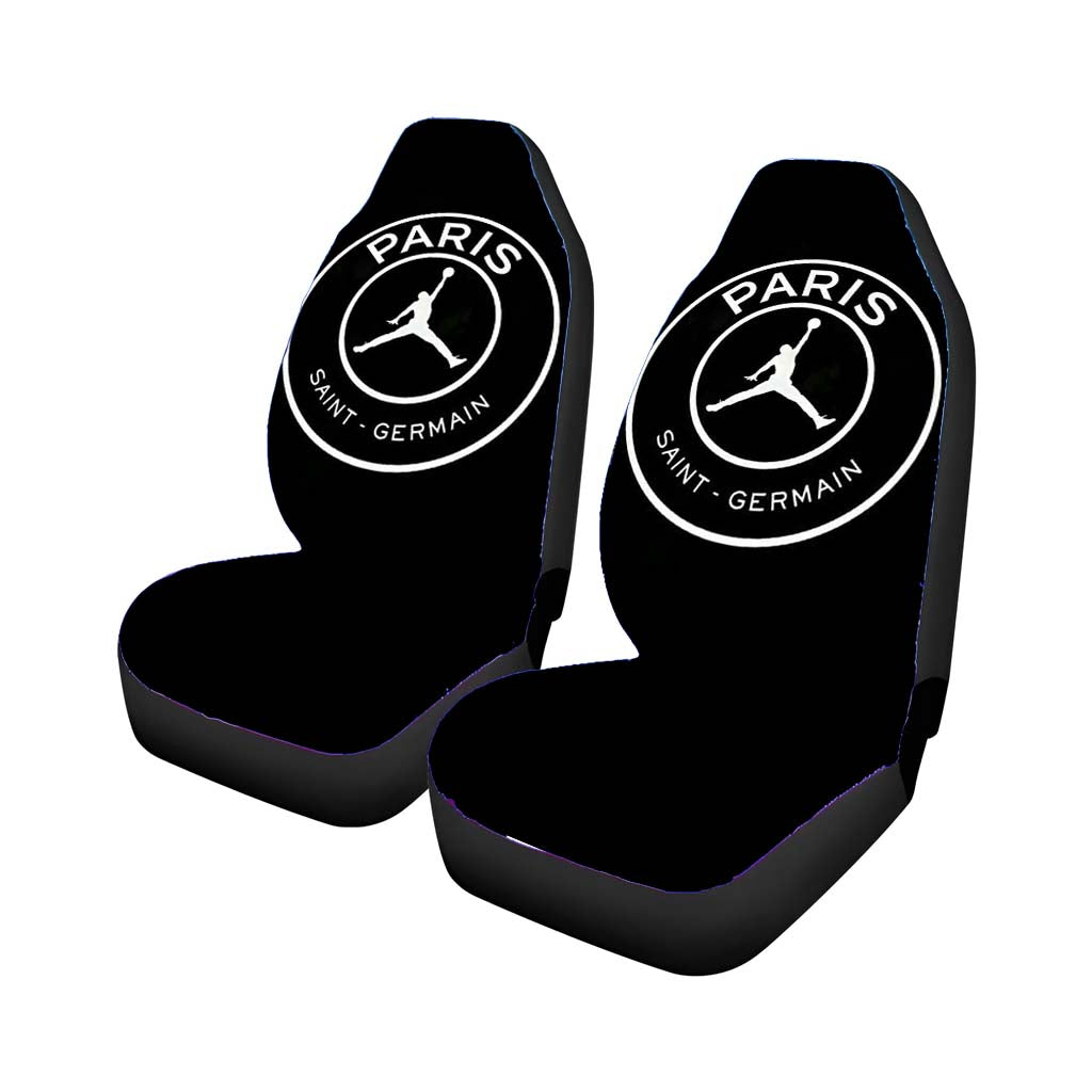 Paris Saint Germain Psg Jordan Style In Circle Car Seat Covers