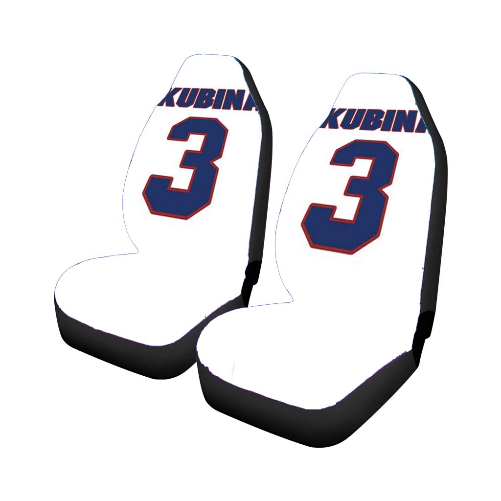 Pavel Kubina National Hockey Rear Car Seat Covers