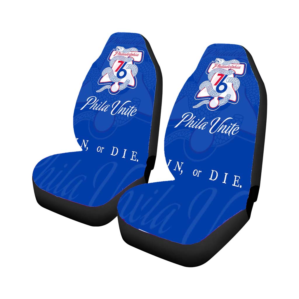 Philadelphia 76Ers Snake Logo Phila United Car Seat Covers