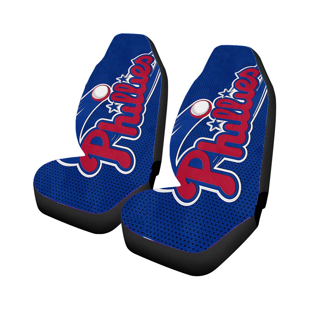 Philadelphia Phillies Icon Car Seat Covers
