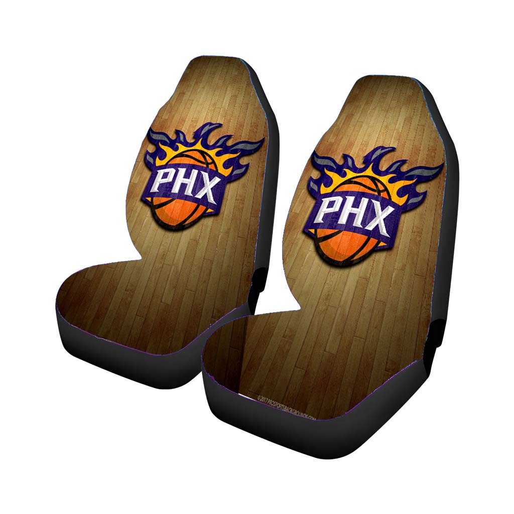 Phoenix Suns Hardwood Car Seat Covers