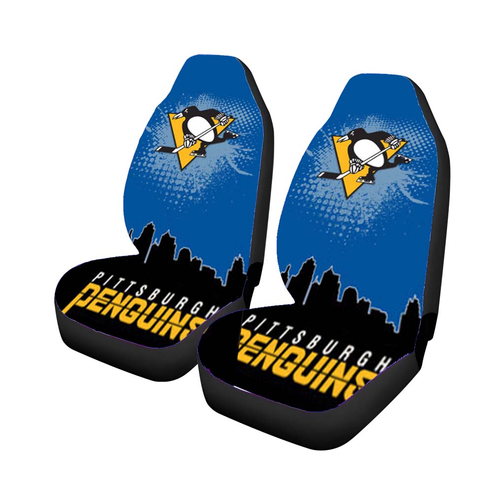 Pittsburgh Penguins Nhl Team Car Seat Cover Waterproof Protection