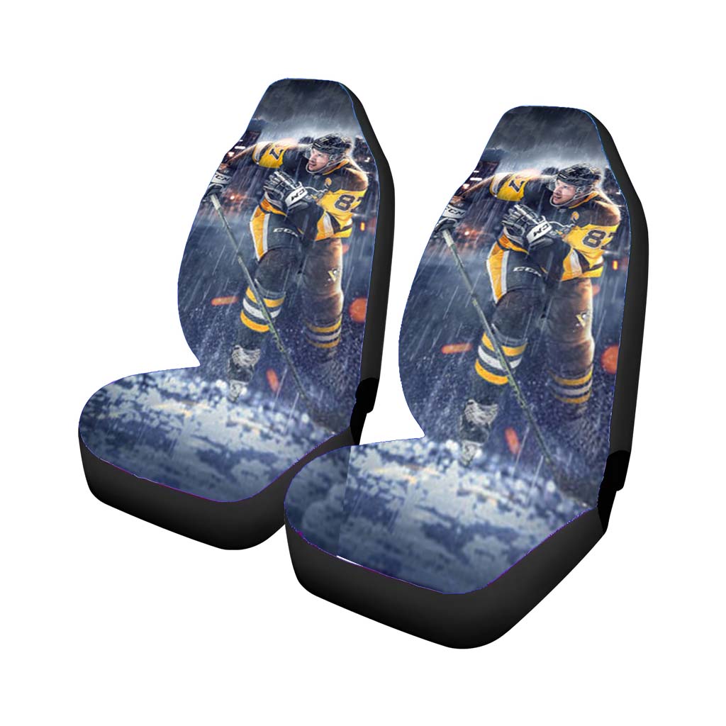 Pittsburgh Penguins Sidney Crosby Car Seat Covers
