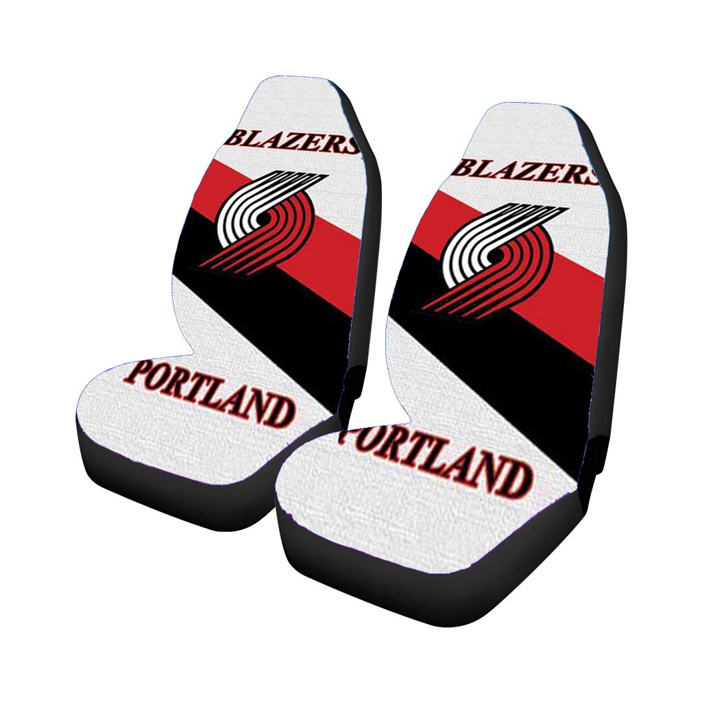 Portland Blazers Logo Stripe Car Seat Cover Waterproof Protection