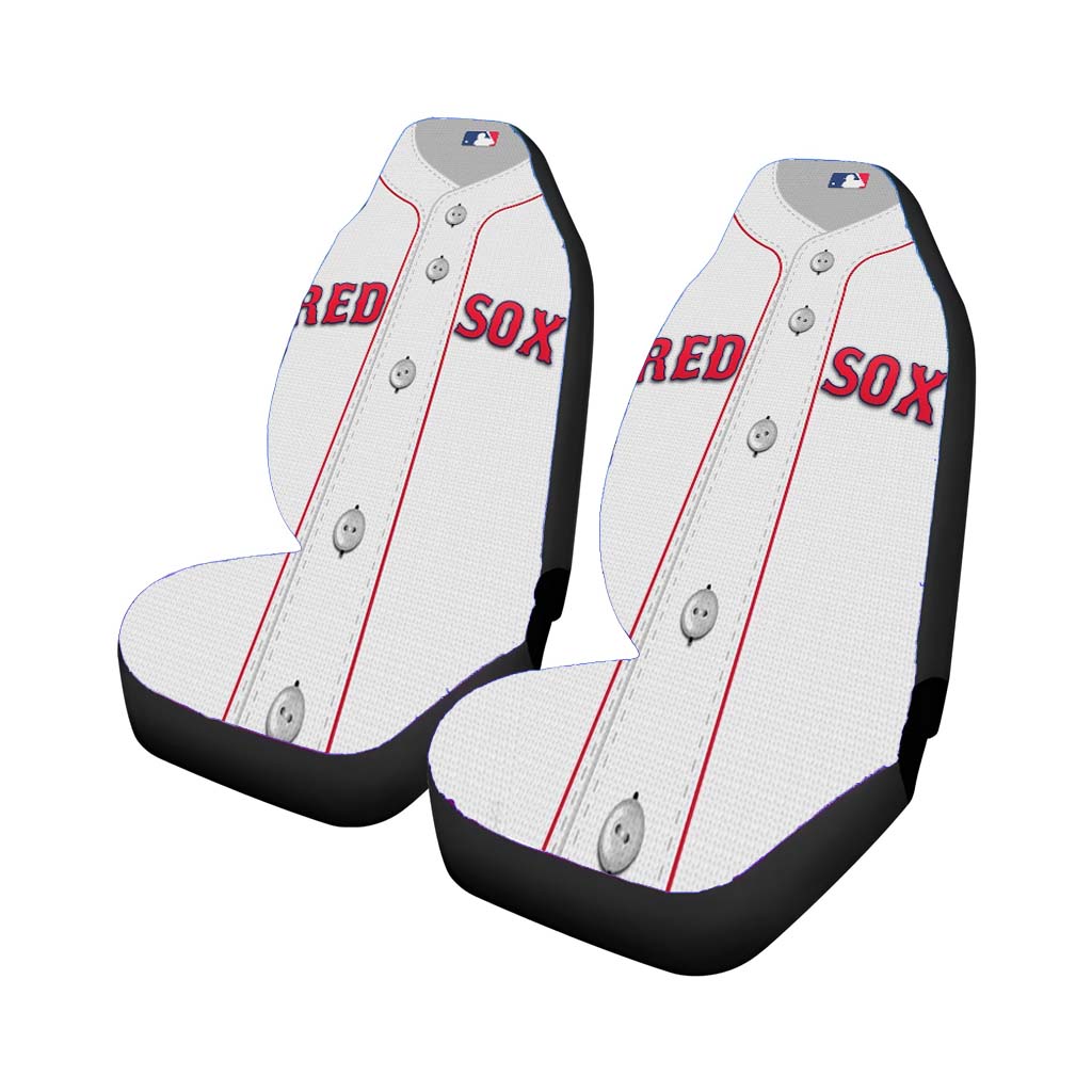 Red Sox Baseball Uniform Car Seat Covers