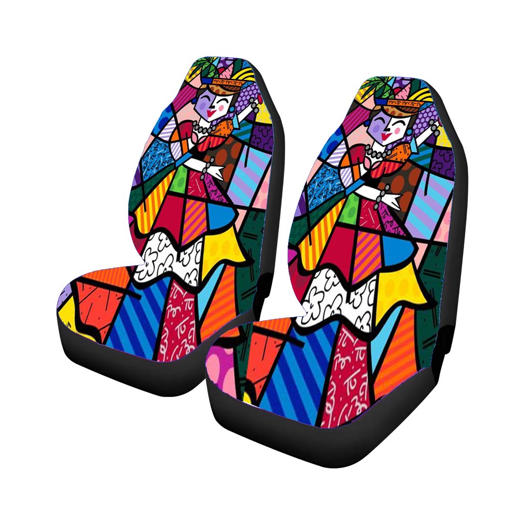 Romero Britto Love Car Seat Cover Waterproof Protection