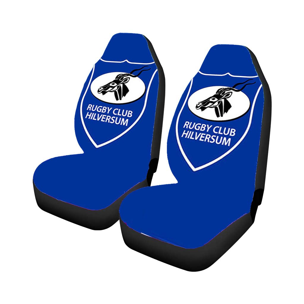 Rugby Club Hilversum Logo Blue Car Seat Covers