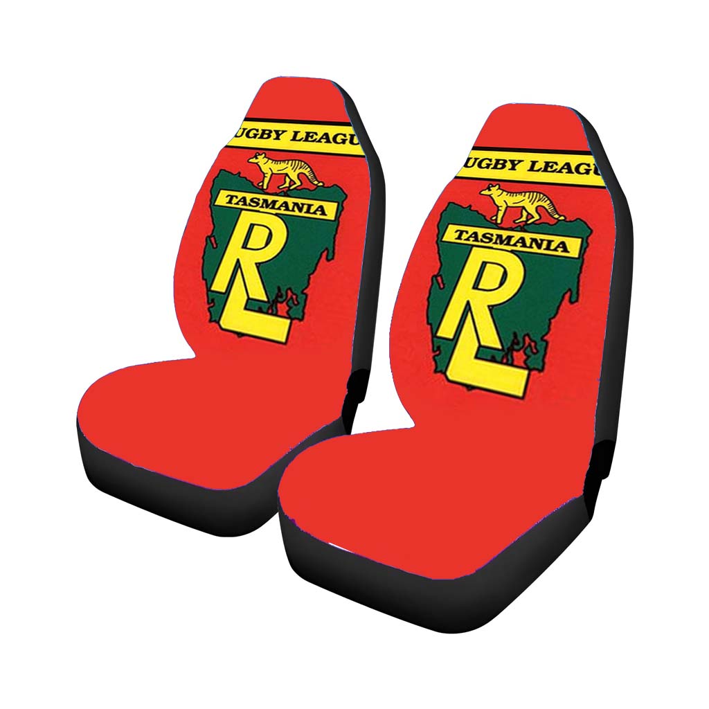 Rugby League Tasmania Red Car Seat Cover Waterproof Protection