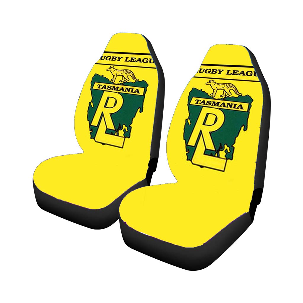 Rugby League Tasmania Yellow Car Seat Covers