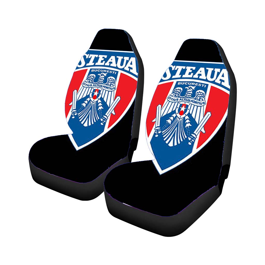 Rugby Steaua Logo Black Car Seat Cover Waterproof Protection