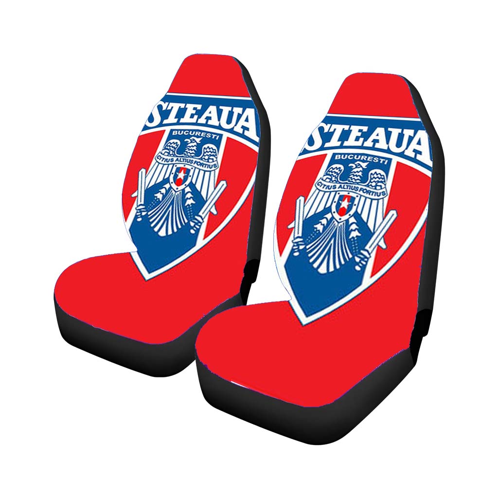 Rugby Steaua Logo Red Car Seat Cover Waterproof Protection