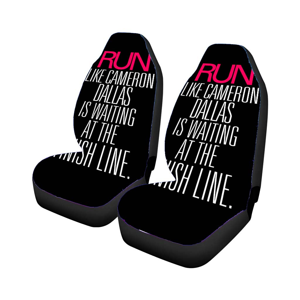Run Like Cameron Dallas Car Seat Covers