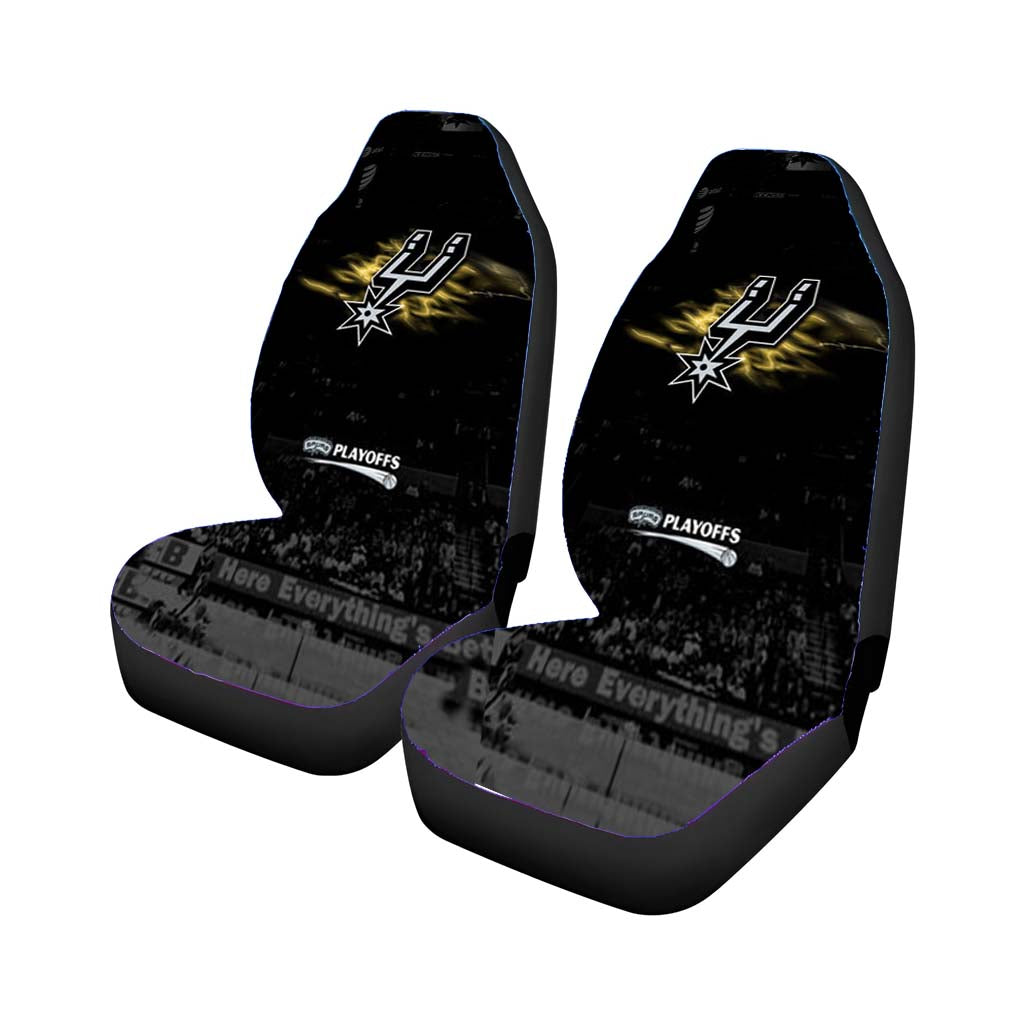San Antonio Spurs Field Car Seat Covers