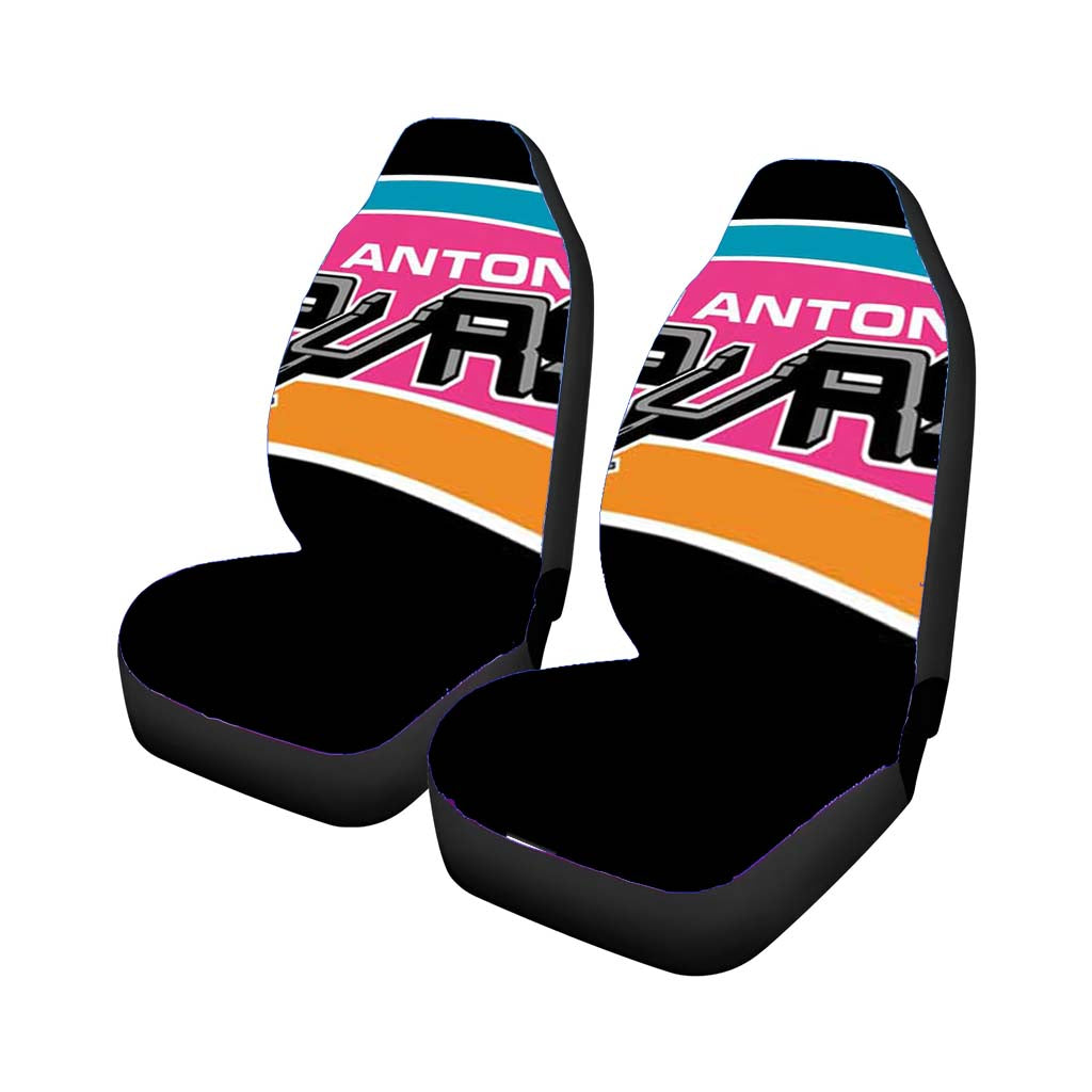 San Antonio Spurs Logo Colors Car Seat Covers