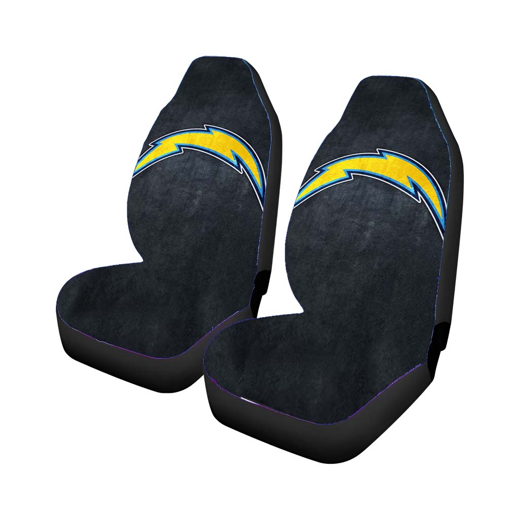 San Diego Chargers Black Car Seat Covers