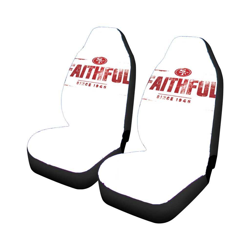 San Francisco 49Ers Faithful Car Seat Covers