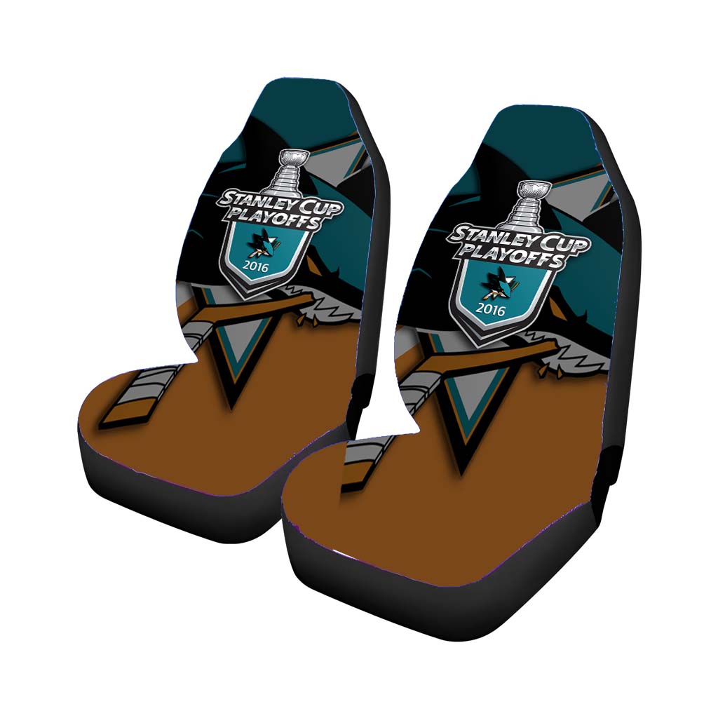 San Jose Sharks 2016 Playoffs Car Seat Cover Waterproof Protection