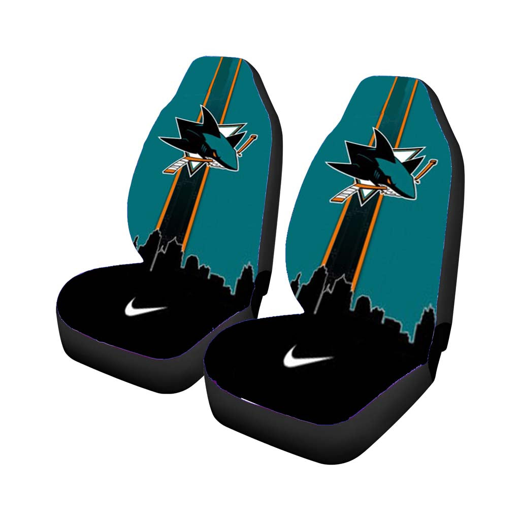 San Jose Sharks Logo Car Seat Covers