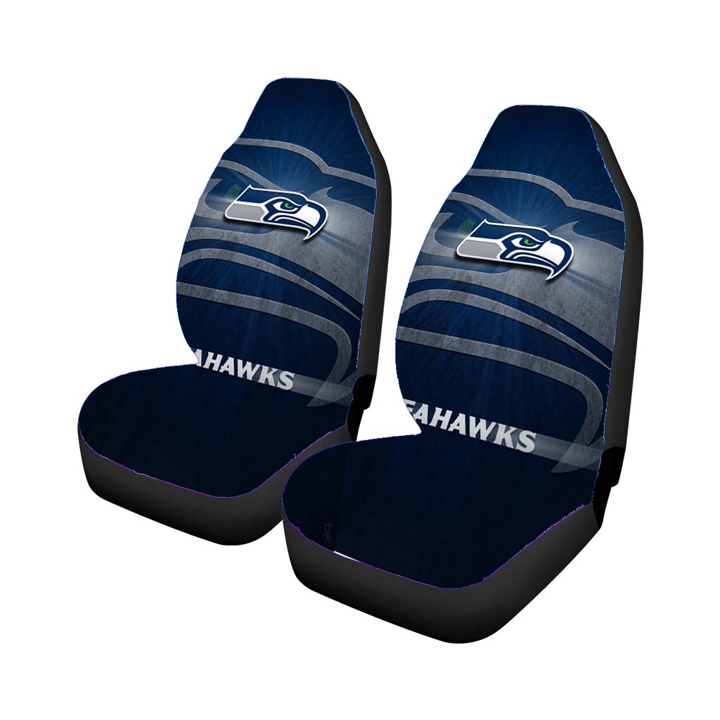 Seattle Seahawks 2 Car Seat Covers