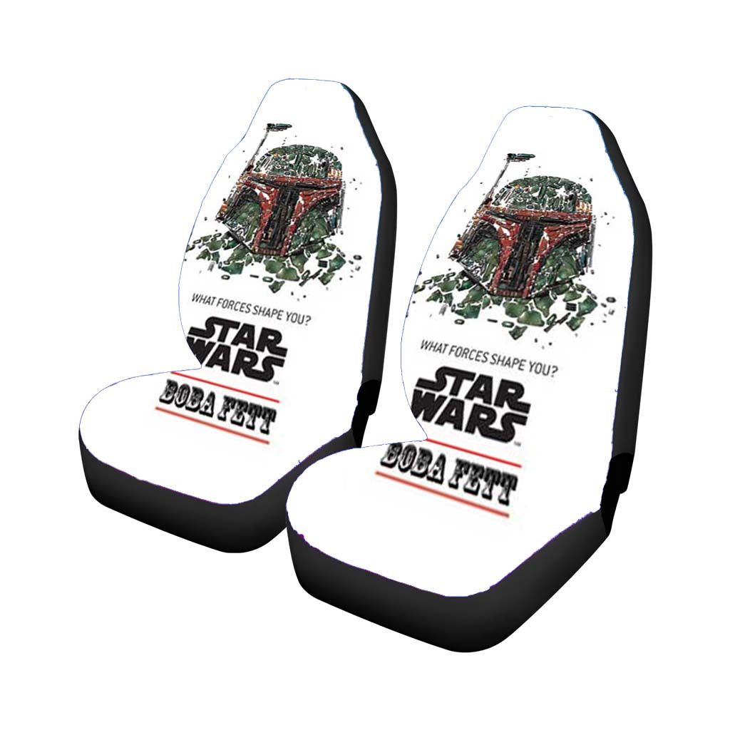 Star Wars Boba Fett Forces Shape Car Seat Covers