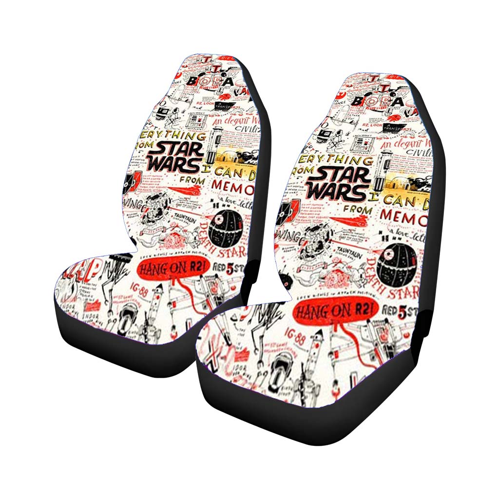 Star Wars Quote Collage Car Seat Covers