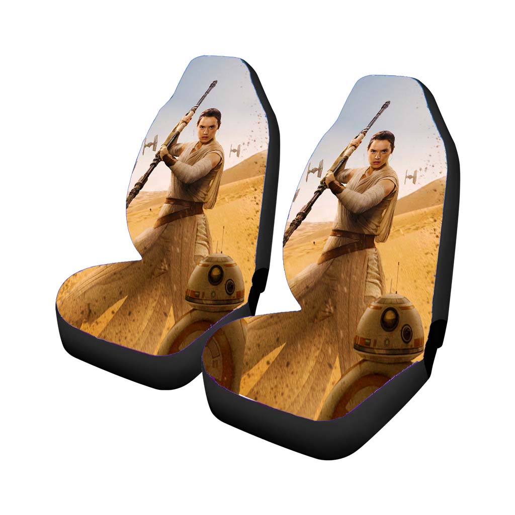 Star Wars Rey Fight Car Seat Cover Waterproof Protection