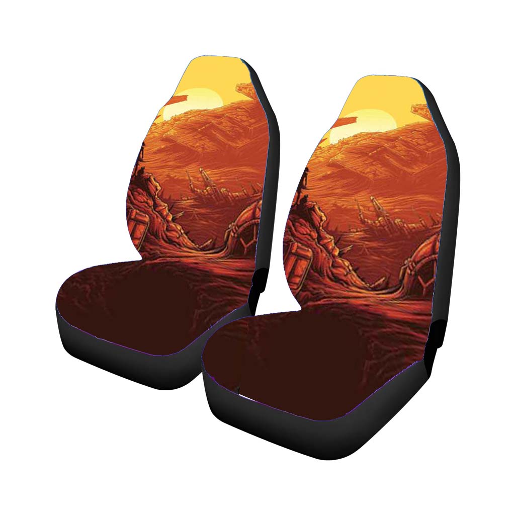 Star Wars The Force Awakens Rey Landscape Car Seat Covers