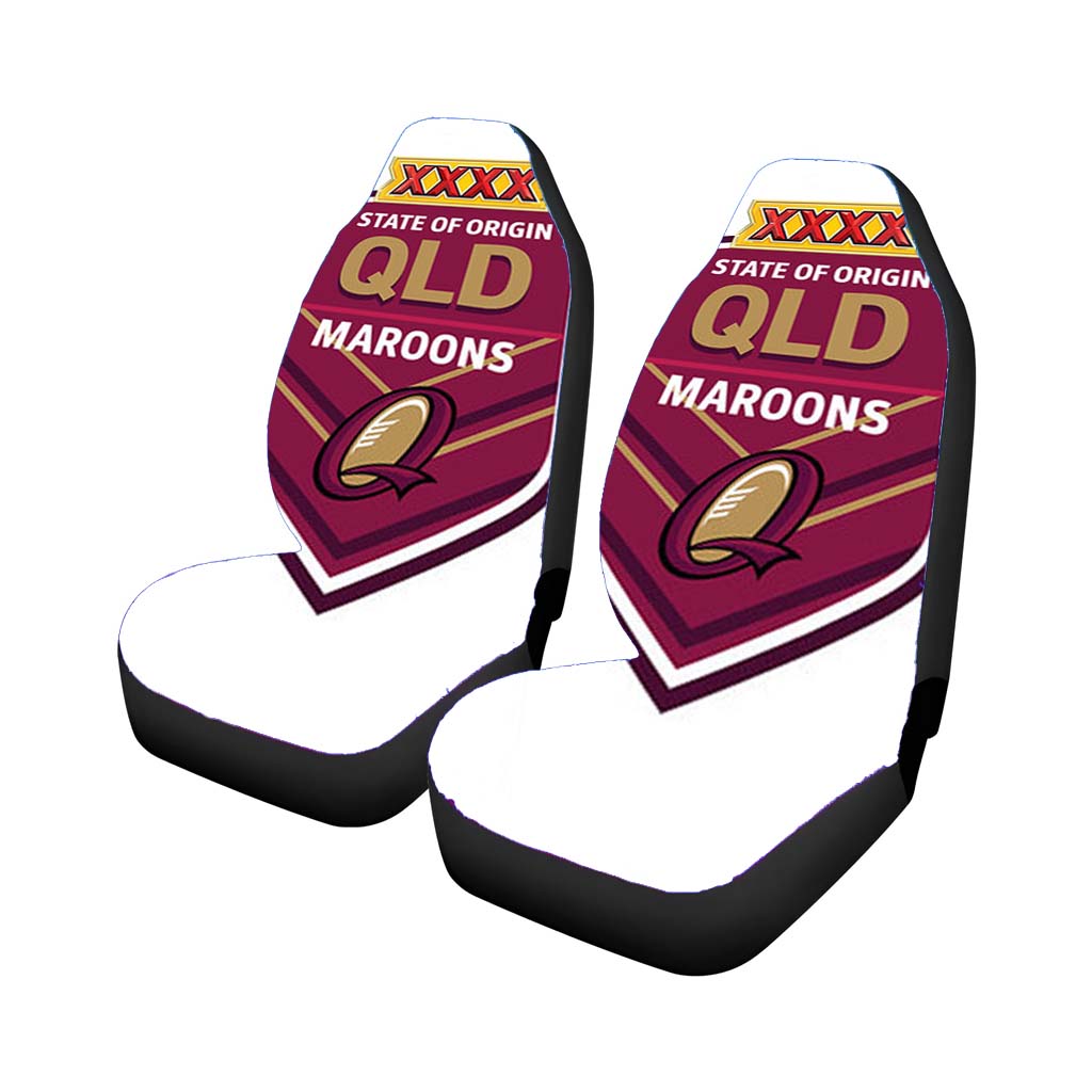 State Of Origin Maroons Car Seat Cover Waterproof Protection