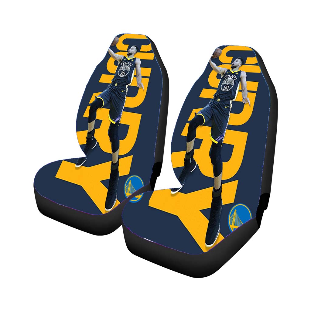 Stephen Curry Golden States Warriors Car Seat Covers