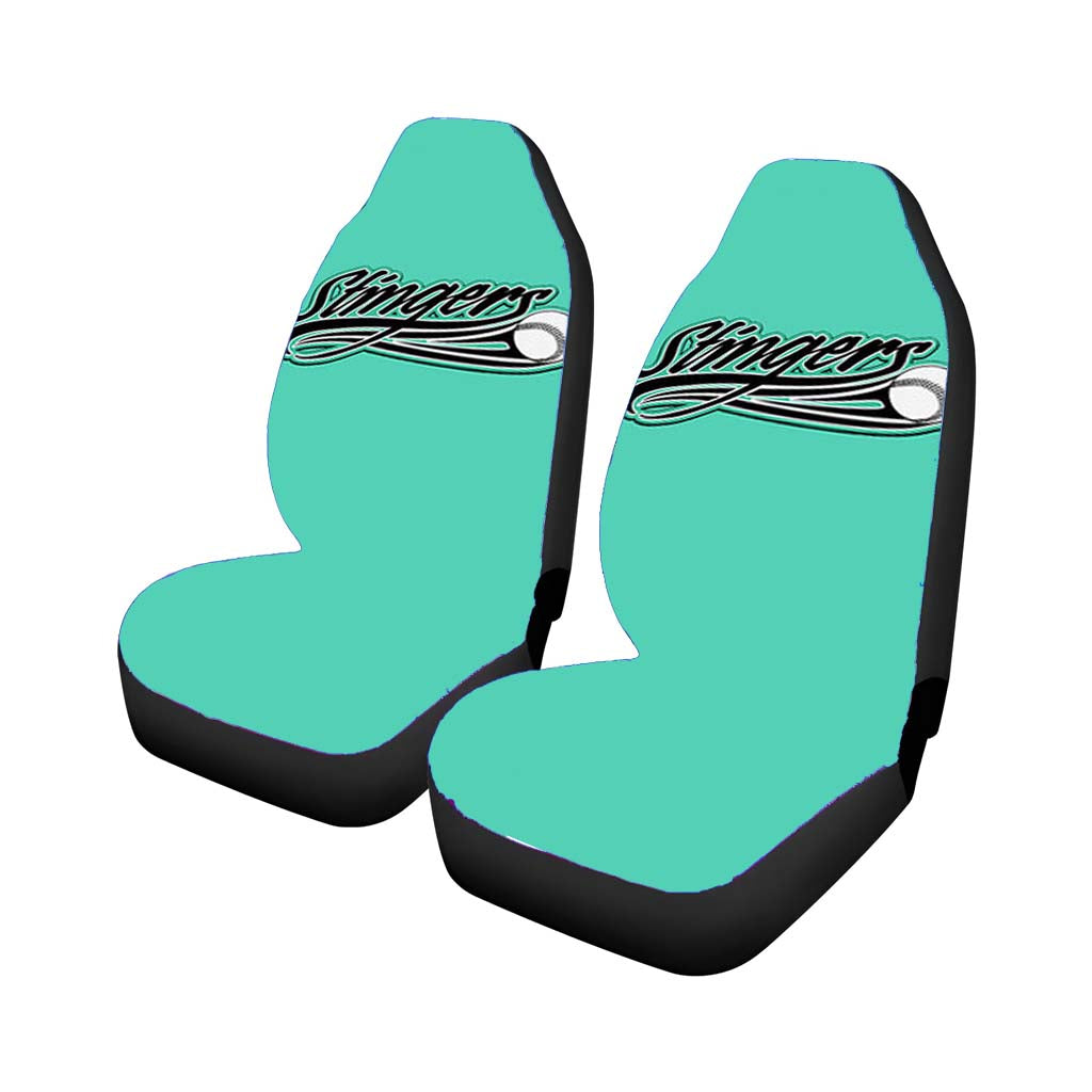 Stingers Baseball Logo Blur Car Seat Covers