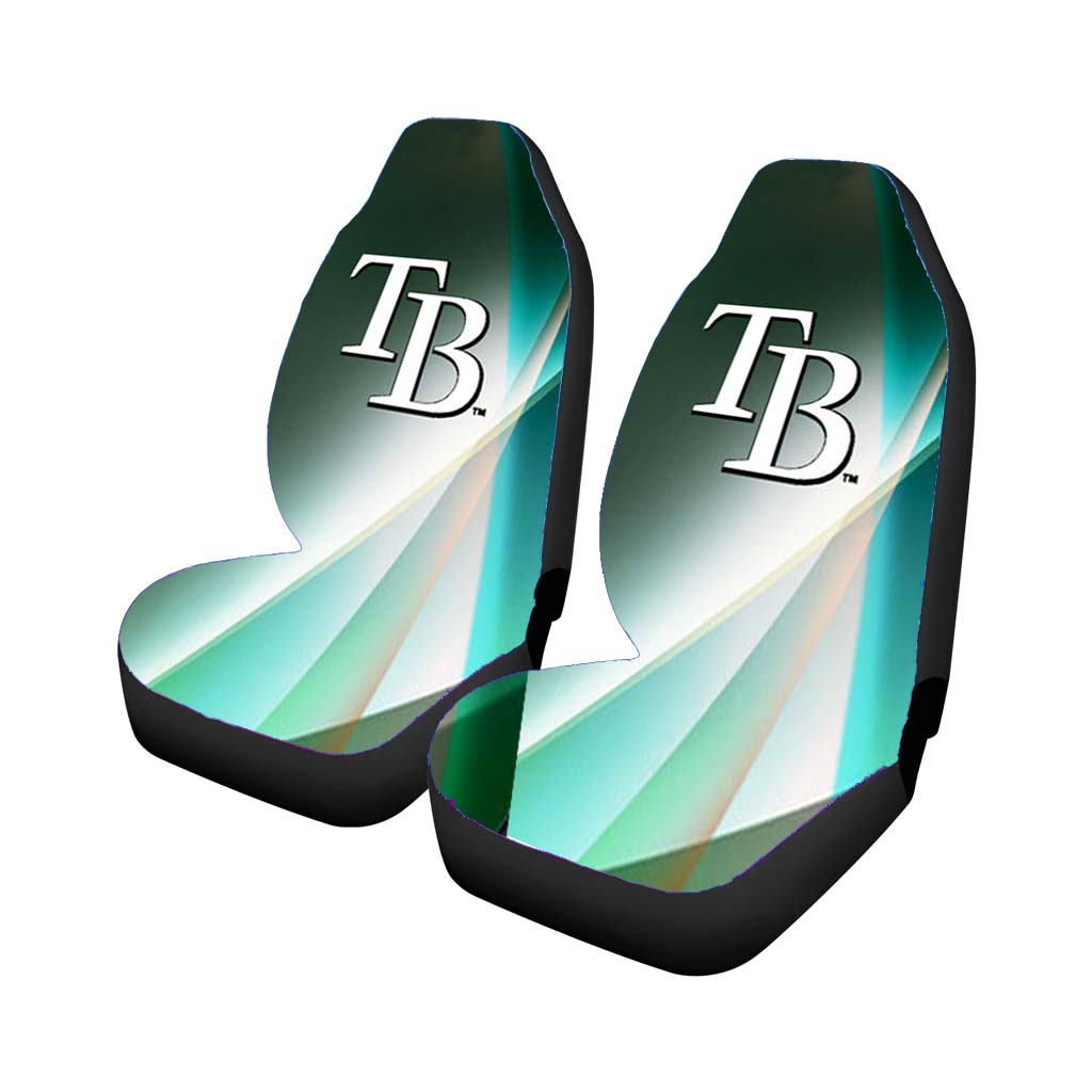 Tampa Bay Rays Green Car Seat Covers