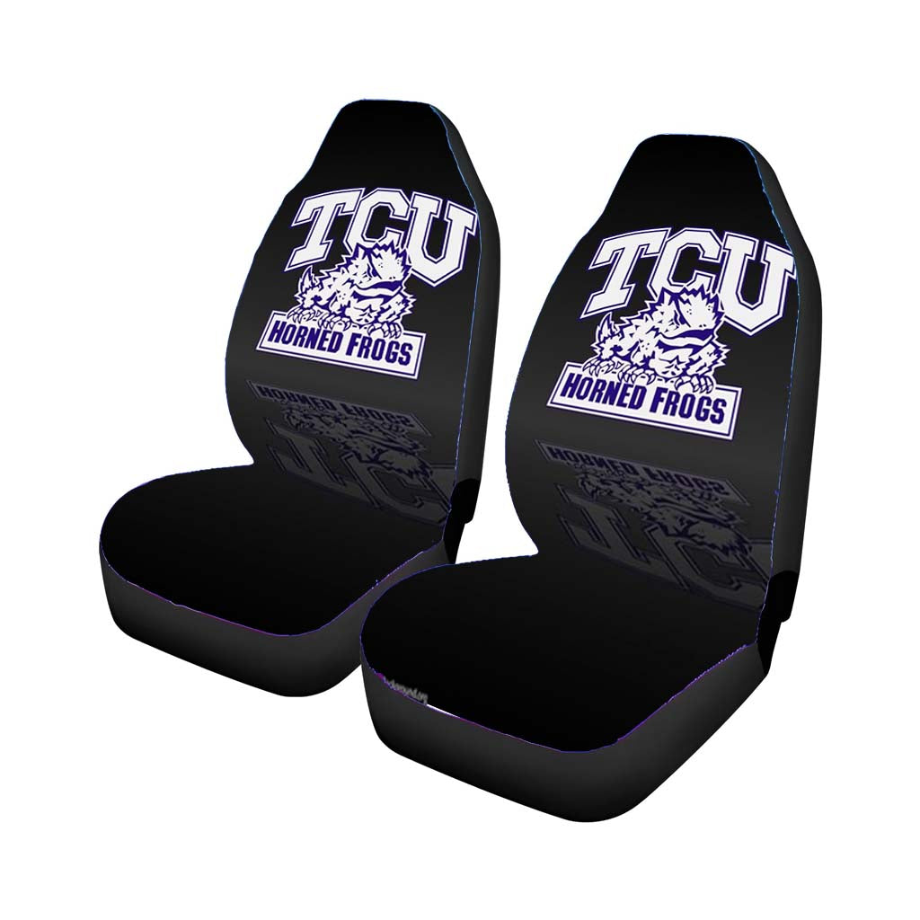 Tcu Horned Frogs College Car Seat Covers