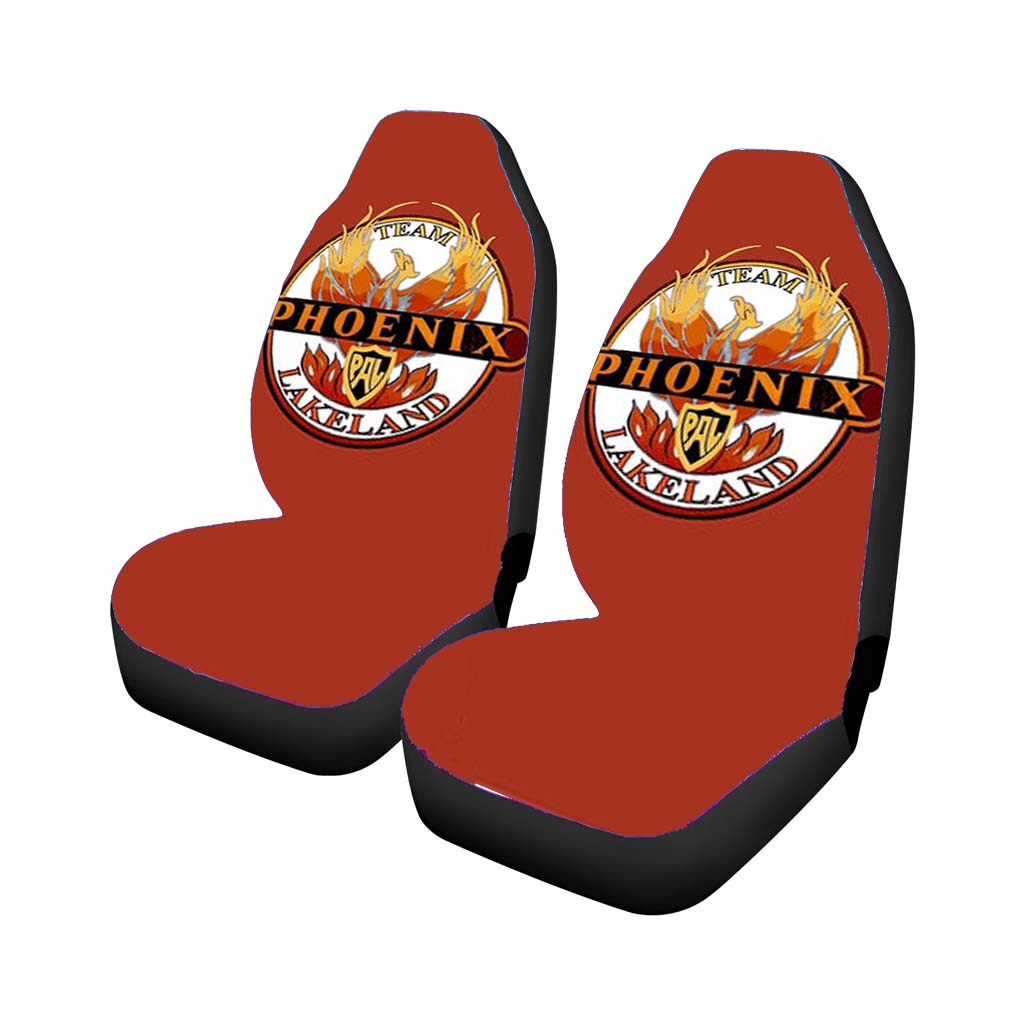 Team Phoening Lakeland Baseball Logo Red Car Seat Covers