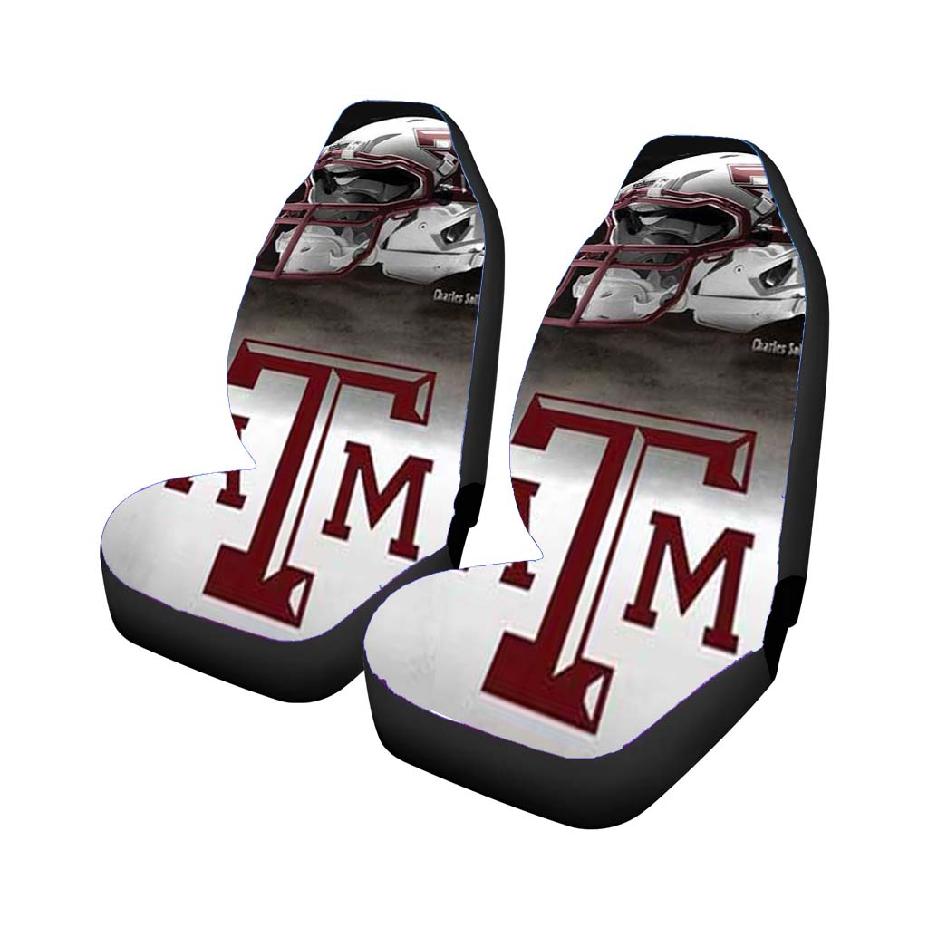Texas A M Helmet Logo Car Seat Cover Waterproof Protection