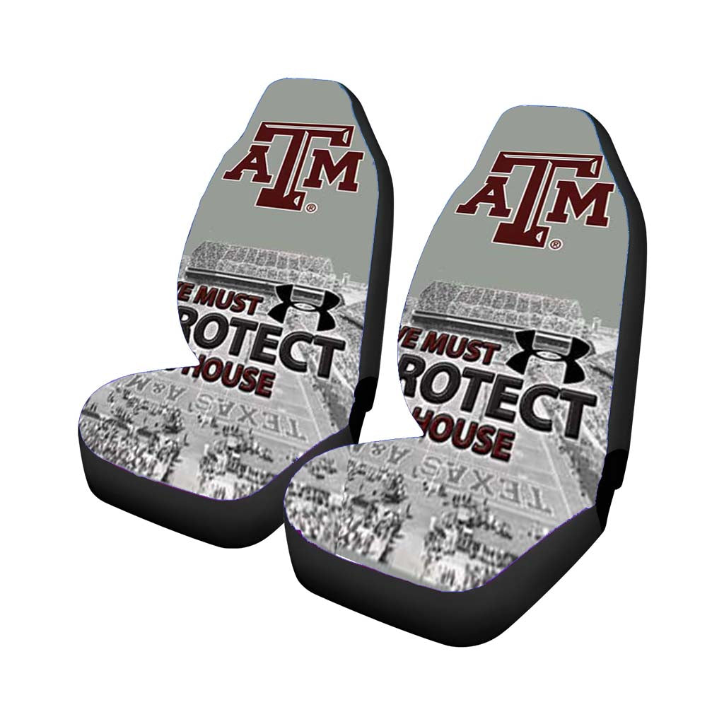 Texas A M Protect Car Seat Cover Waterproof Protection