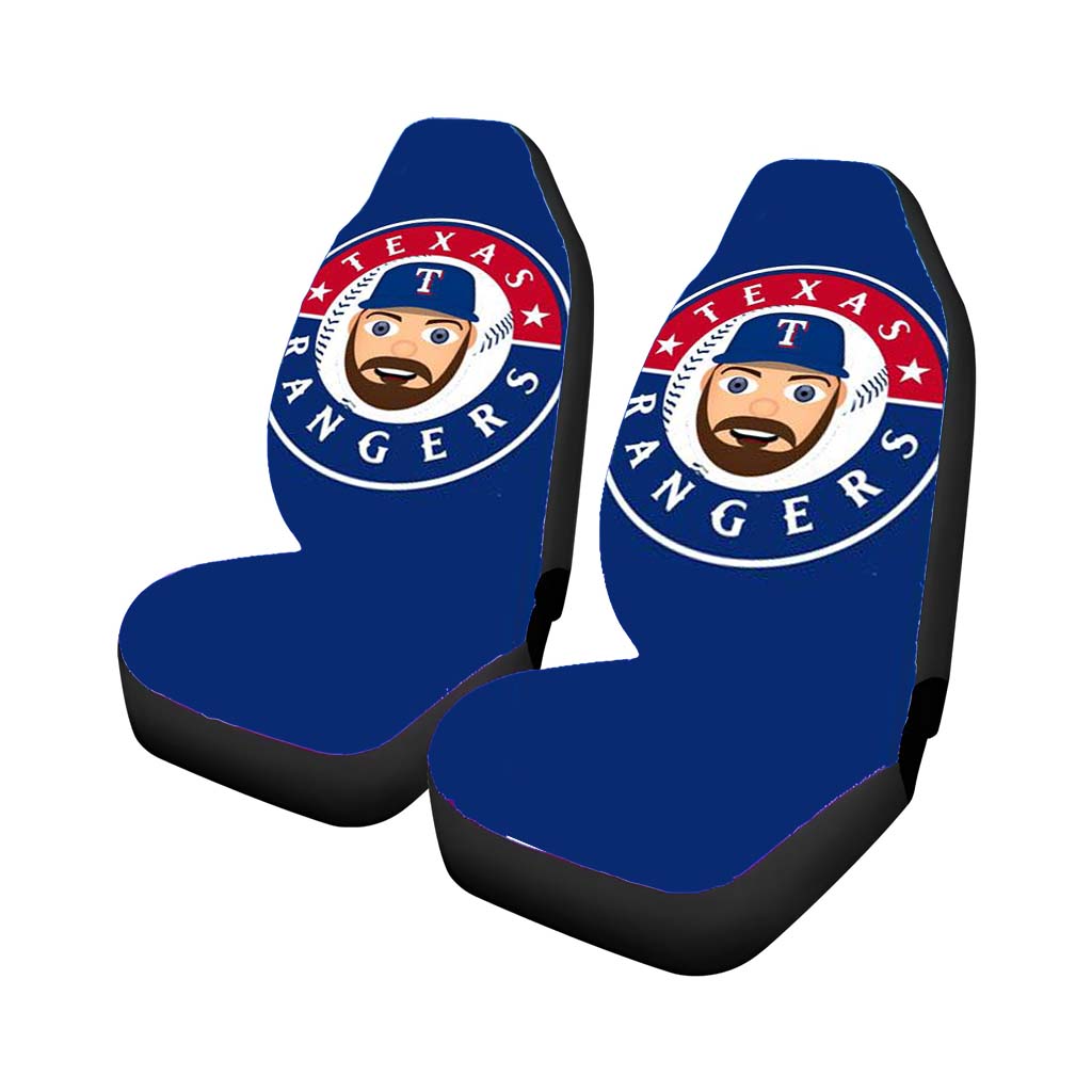 Texas Rangers Logo 50 Car Seat Cover Waterproof Protection