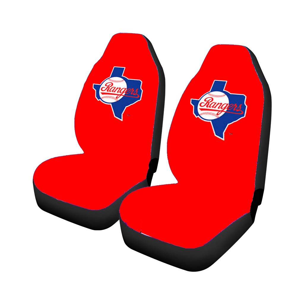 Texas Rangers Logo City Car Seat Covers