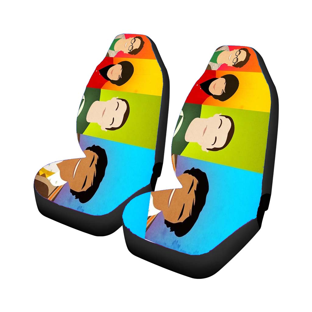 The Big Bang Theory Colours Car Seat Covers