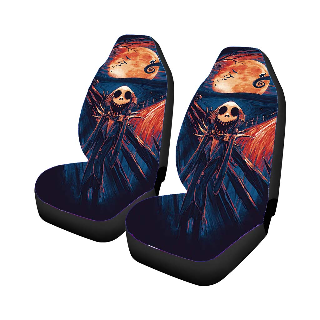 The Scream Nightmare Before Christmas Car Seat Covers