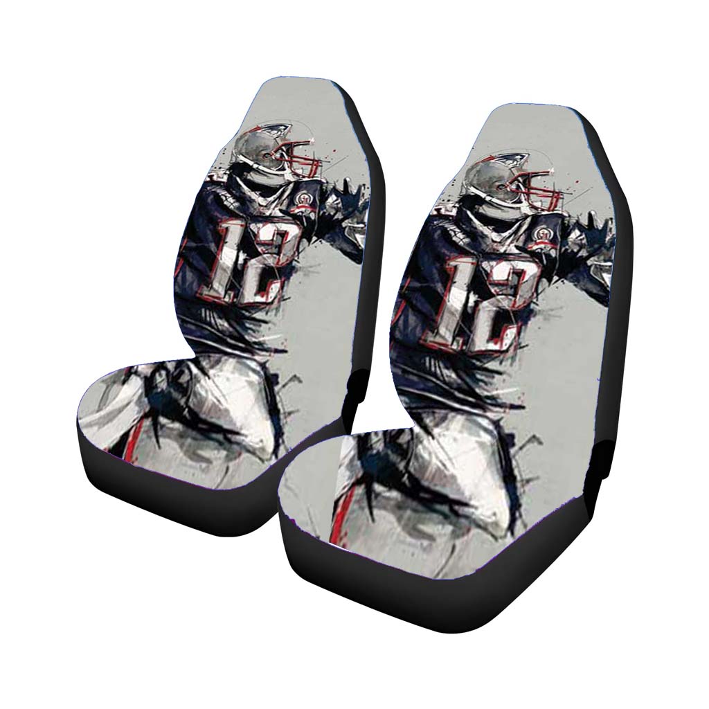 Tom Brady Sketch Car Seat Cover Waterproof Protection