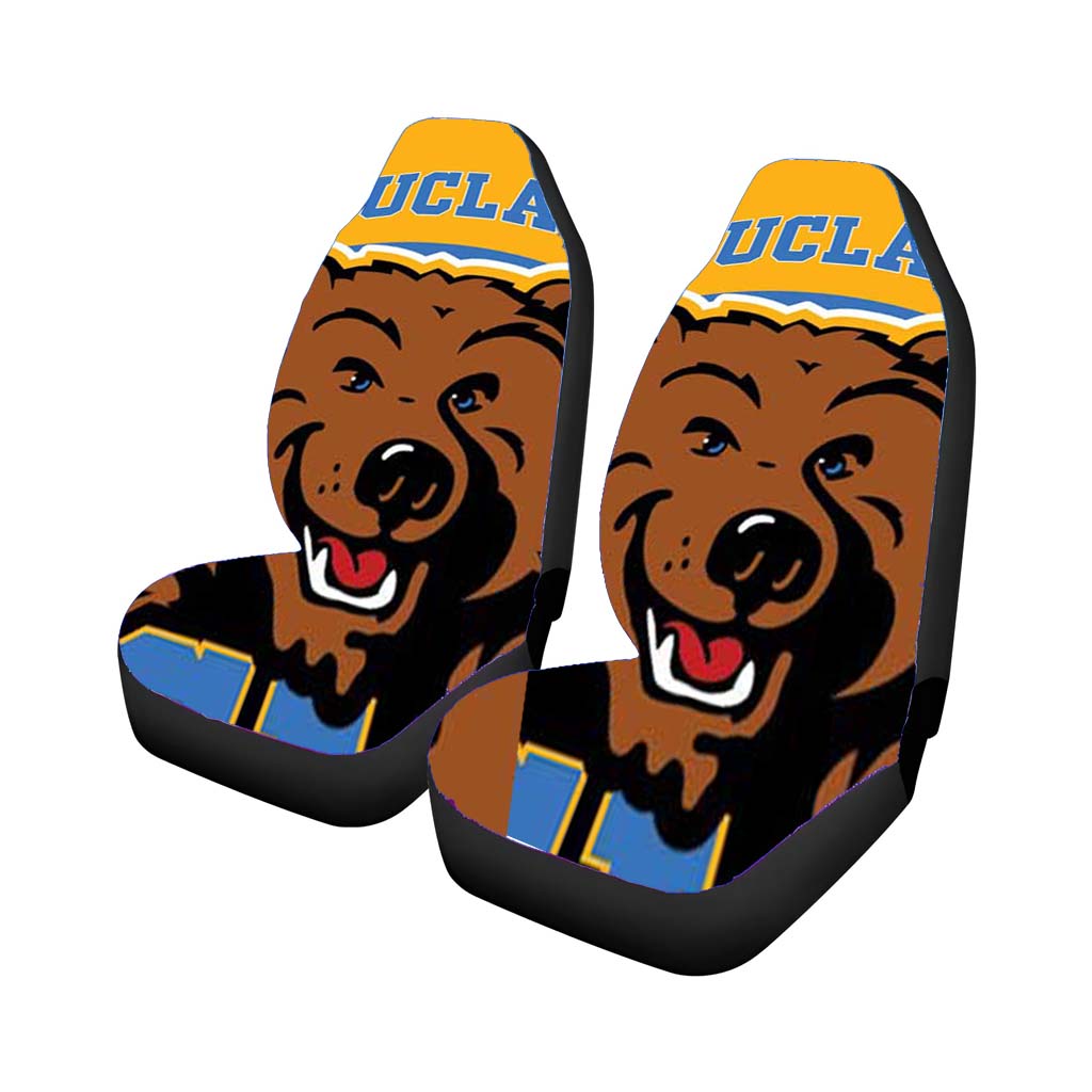Ucla Briun Orange Bkg Car Seat Covers