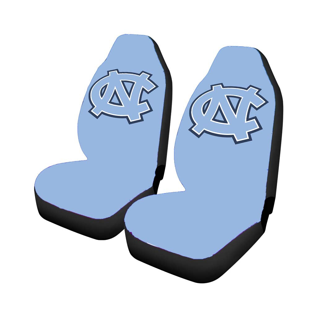 Unc Tar Heels Logo Car Seat Covers