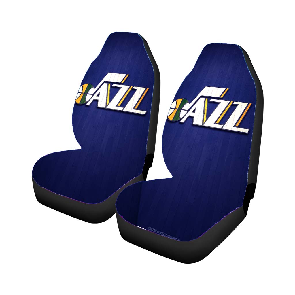 Utah Jazz Hardwood Wallpaper Car Seat Covers