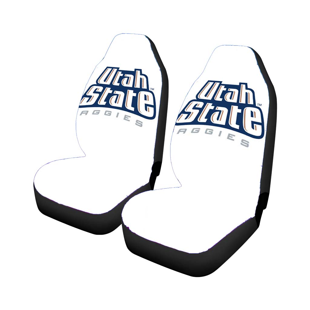 Utah State Aggies Logo Iron Car Seat Covers