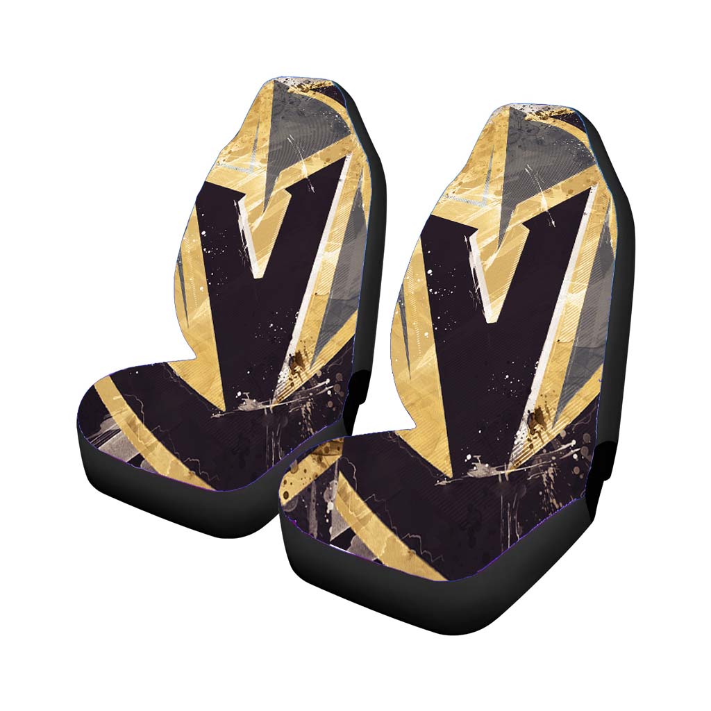 Vegas Golden Knights Art Logo Car Seat Covers