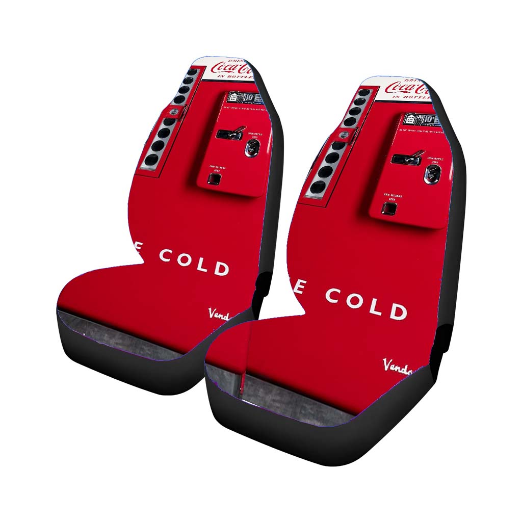 Vending Machine Vintage Coca Cola Drink Ice Cold Car Seat Covers