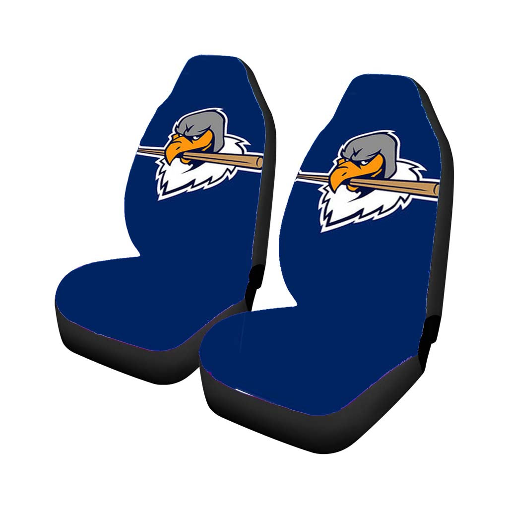 Vultures Baseball Logo Blue Car Seat Covers